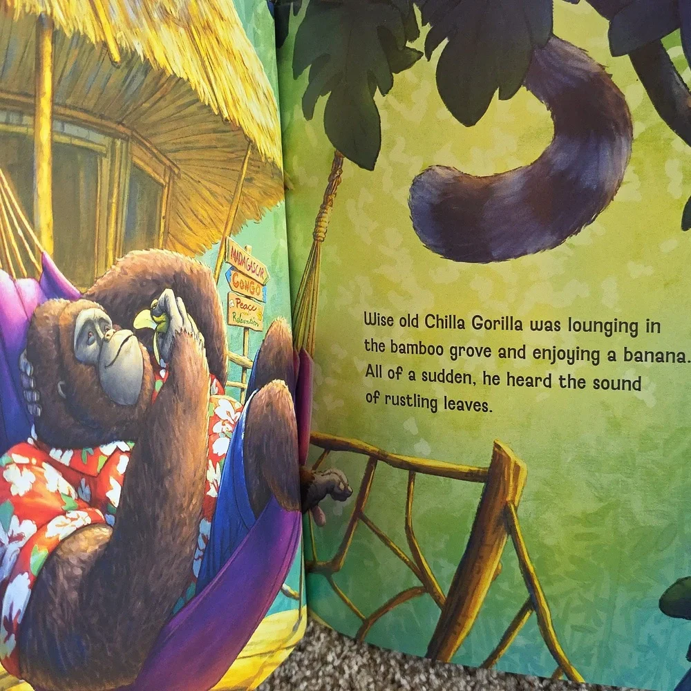 Hardcover Books Chris P. Bacon: My Life So Far, Going Places, Chilla Gorilla